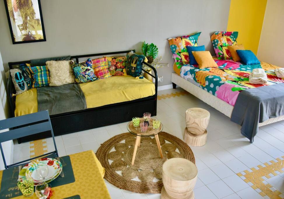 Joli Manga Soley Studio Dans Tres Belle Residence Saint-Francois  Buitenkant foto