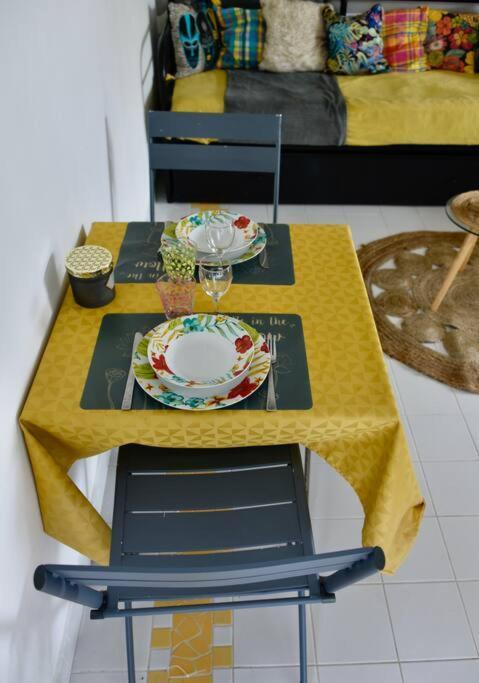 Joli Manga Soley Studio Dans Tres Belle Residence Saint-Francois  Buitenkant foto